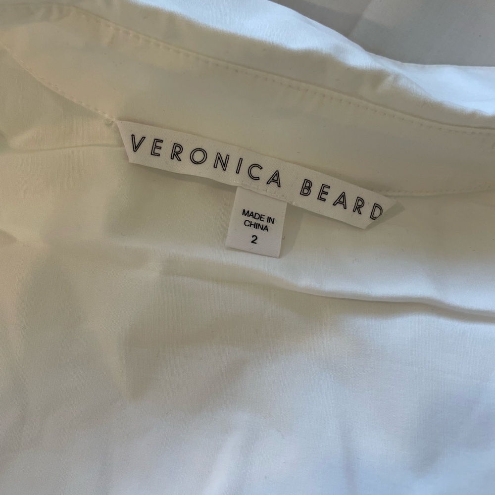2022 spring Veronica Beard Rosamund Wrap Shirt - Picture 5 of 6